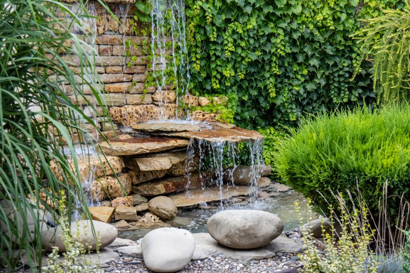 Garden Waterfall Installation in Honolulu, HI