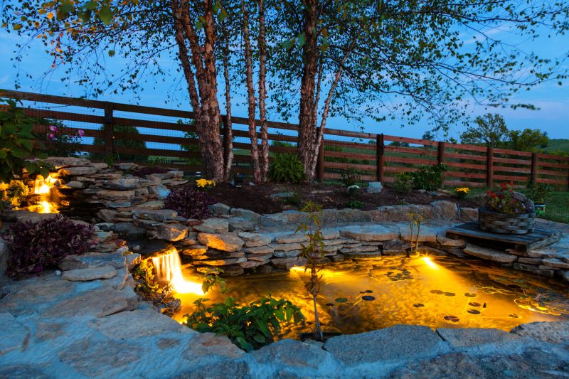 Pond Waterfall Construction in Honolulu, HI